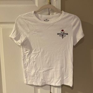 Hollister baby tee, medium barely worn